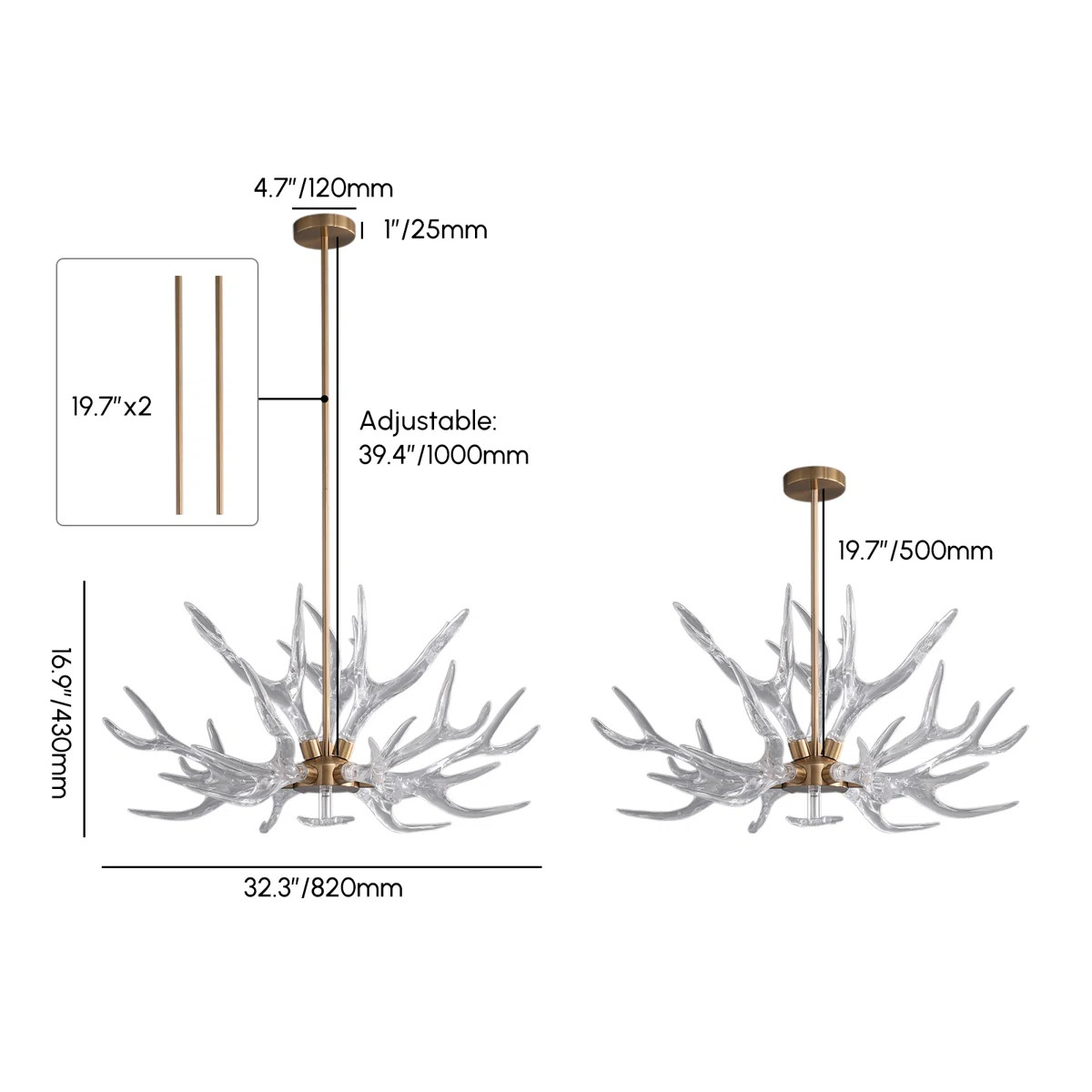 Mercer41 Kynadi 9 - Light LED Chandelier & Reviews | Wayfair | Wayfair North America