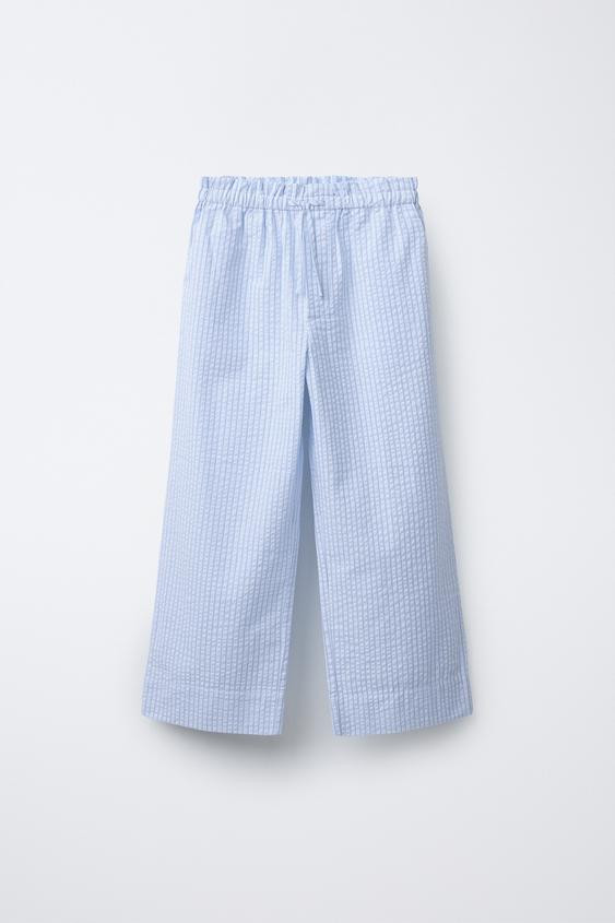 PANTALONI A RIGHE SEERSUCKER | Zara IT