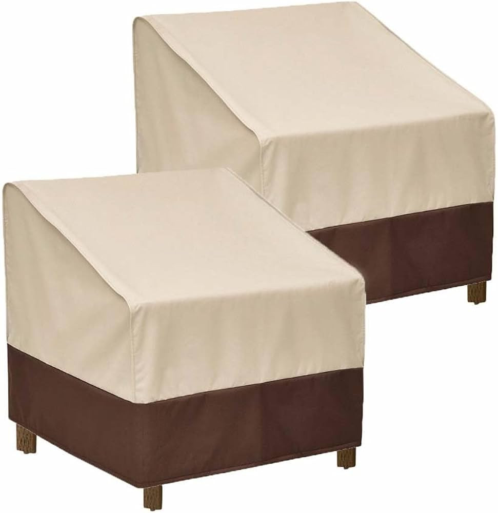 loriano Patio Chair Covers Waterproof Outdoor Chair Covers 600D Heavy Duty Fit as Lawn Lounge Dee... | Amazon (US)