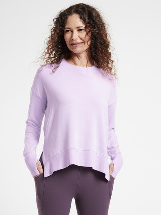 Coaster Luxe Sweatshirt | Athleta