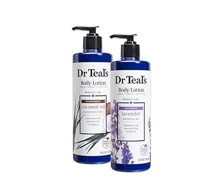 Dr Teal's Body Lotion - Coconut and Lavender, 2 Count - 32oz Total | Amazon (US)