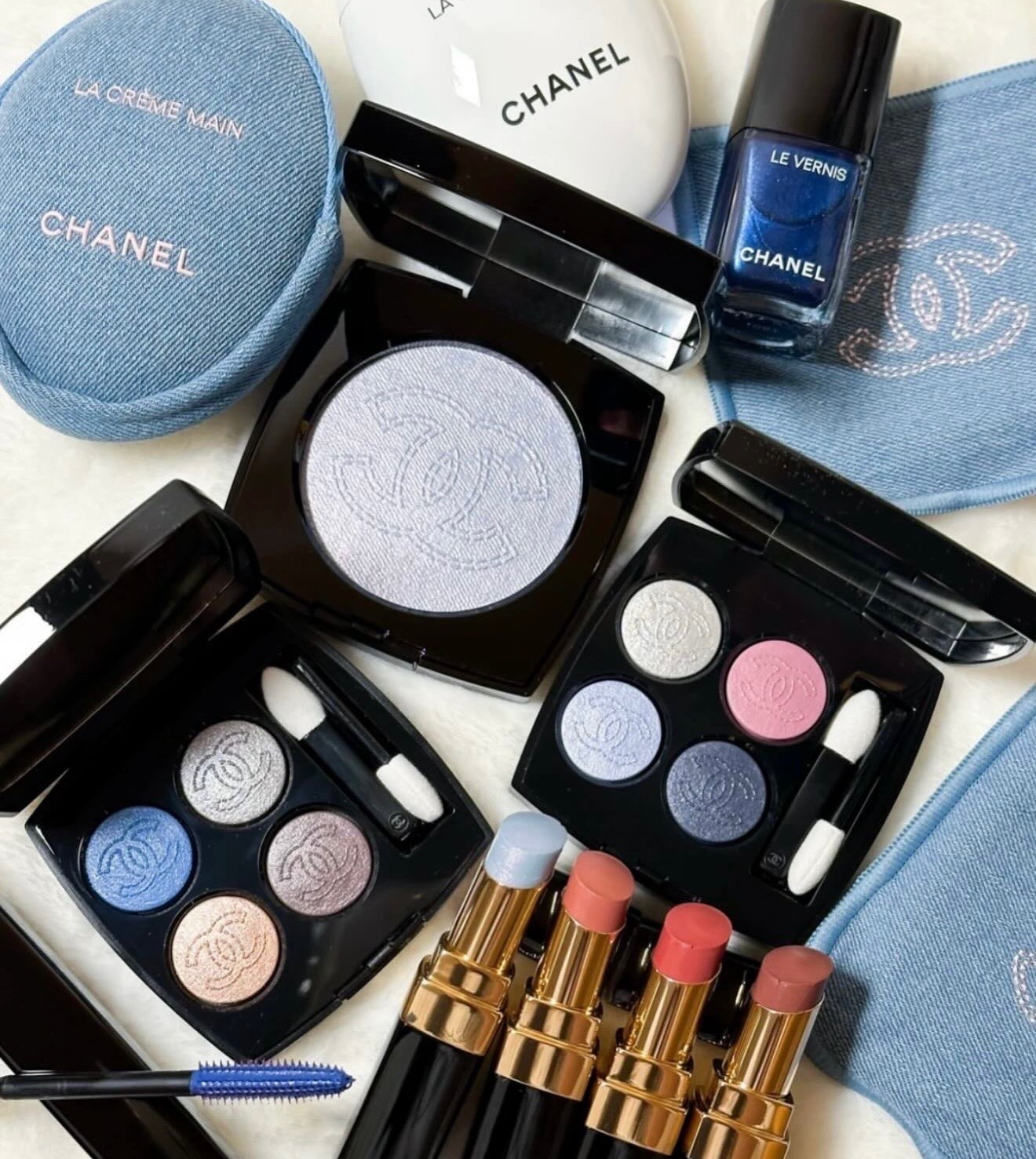 Chanel Denim Makeup Collection - Limited Edition #Makeup #Chanel

#LTKgrwm #LTKBeauty #LTKselfcare