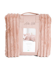 3pc Faux Fur Comforter Set | Marshalls
