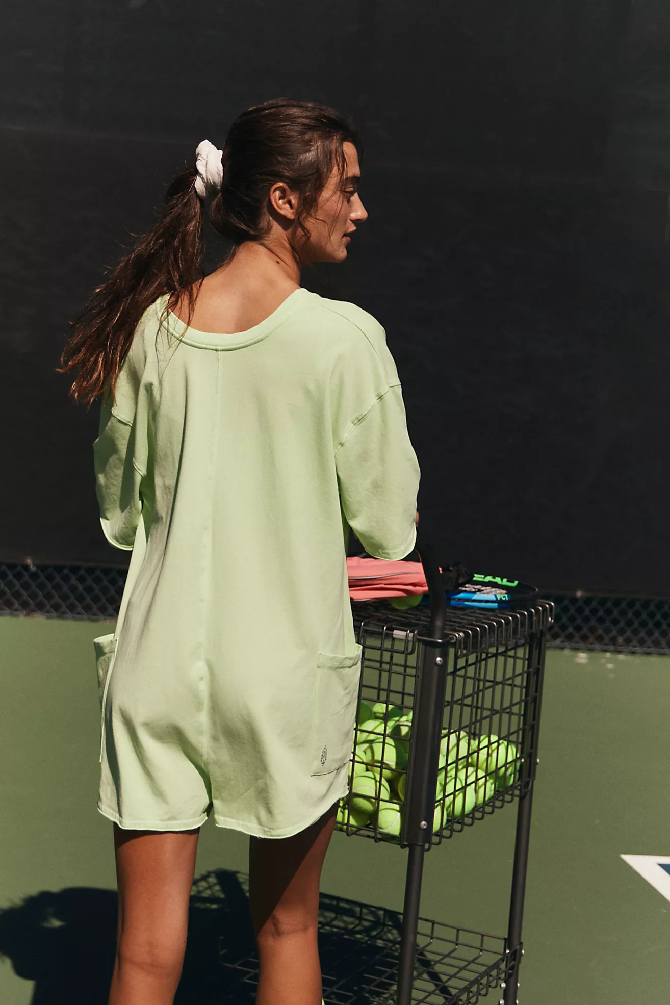 Hot Shot Tee Romper | Free People (Global - UK&FR Excluded)