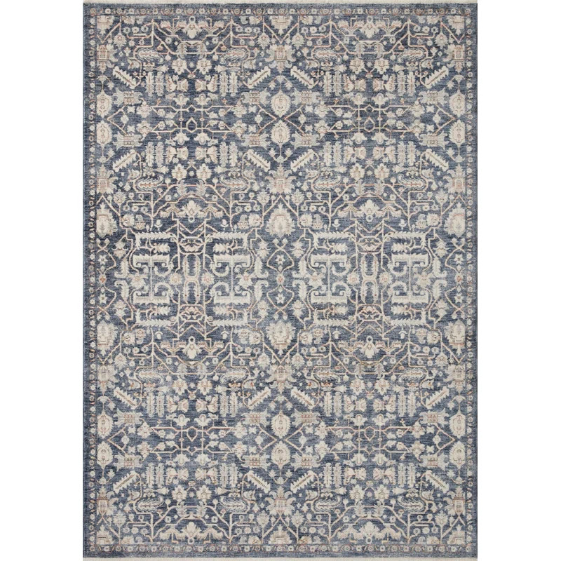 Zuma Performance Blue/Ivory Rug | Wayfair North America