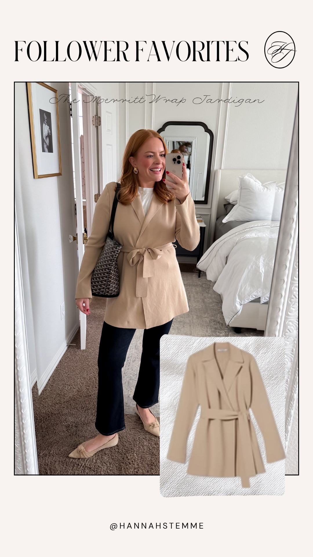 A best-selling workwear staple from last week and SUCH a good one 👏
This wrap cardigan gives you that structured blazer look without the stiffness (aka actually comfortable for long workdays + mom life).

If you’re building chic, easy work outfits, this is a must-have.

✨ Shop it in my LTK before sizes sell out

#LTKmomlife #LTKootd #LTKWorkwear