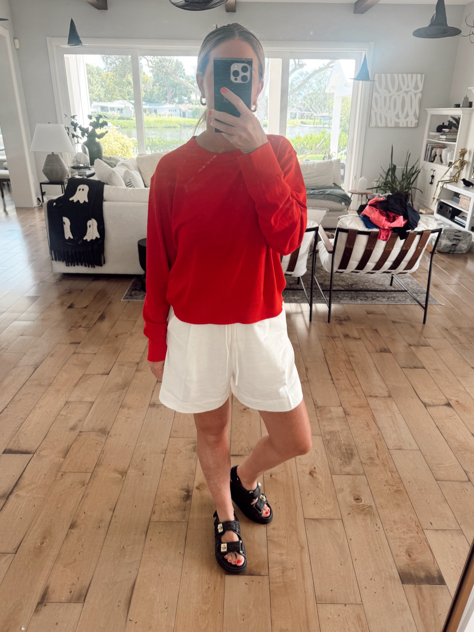 If you haven’t noticed red and burgundy are in for Fall!

Top Size Medium and under $20
Shorts TTS 

#LTKFindsUnder50 #LTKStyleTip #LTKSeasonal