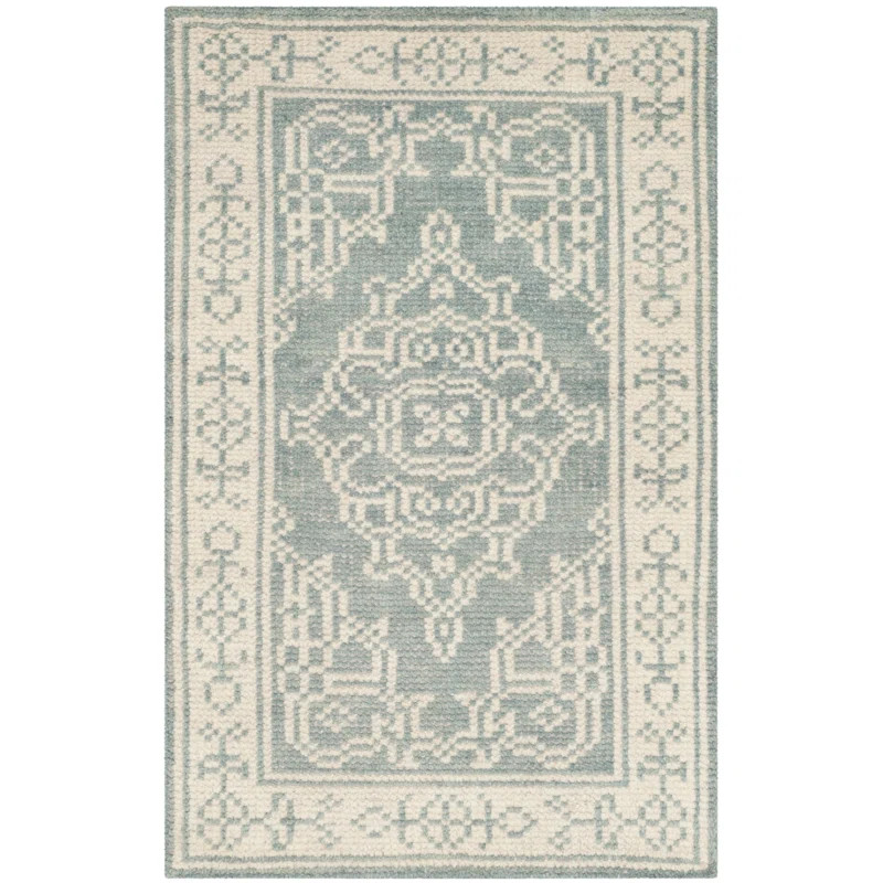 Amariona Hand Knotted 80% Wool, 20% Cotton Oriental Rug | Wayfair North America
