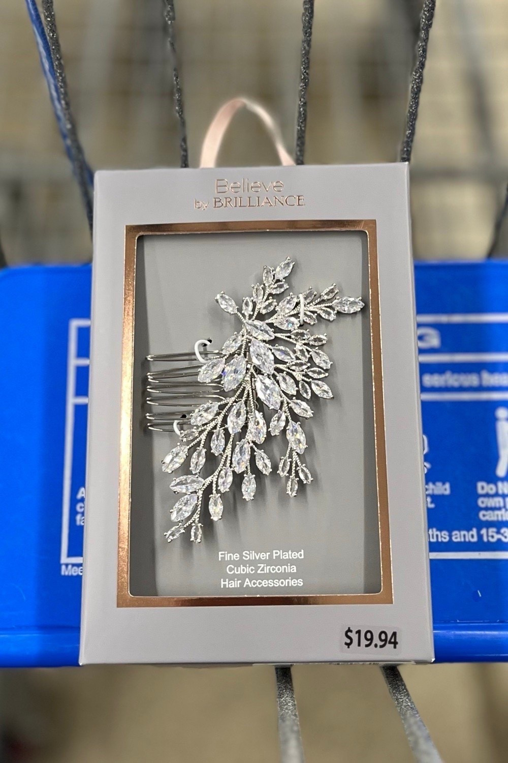Pretty silver hair comb accessory at Walmart $20. 

#LTKWedding #LTKStyleTip #LTKSeasonal