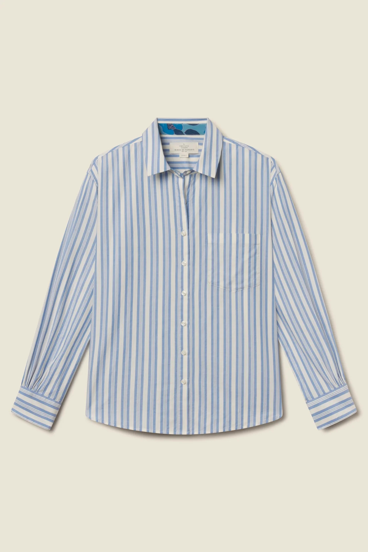 Blake Oversized Shirt Bahia Stripe | TROVATA