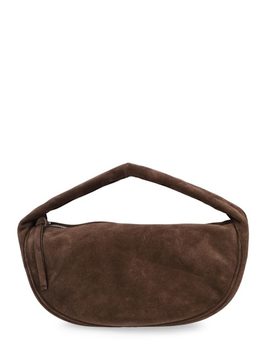 Cush suede shoulder bag - BY FAR - Women | Luisaviaroma | Luisaviaroma
