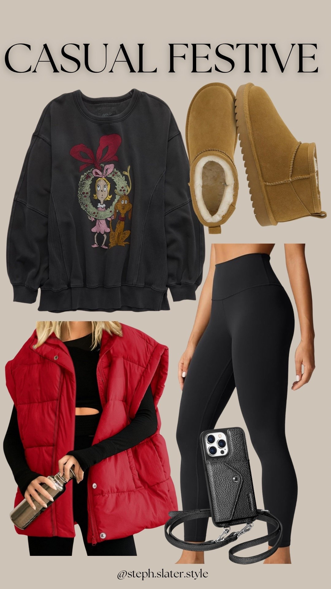 The cutest crewneck that’s perfect for the Christmas season. This casual outfit is perfect for the upcoming holidays  

#LTKHoliday #LTKFindsUnder100 #LTKSeasonal