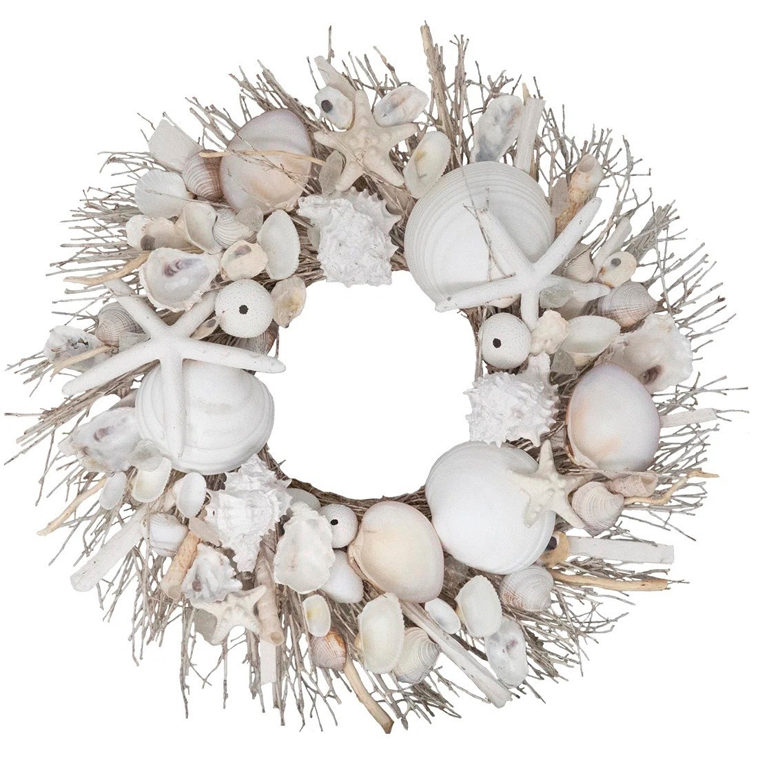 The most beautiful coastal seashell wreath

#LTKHome