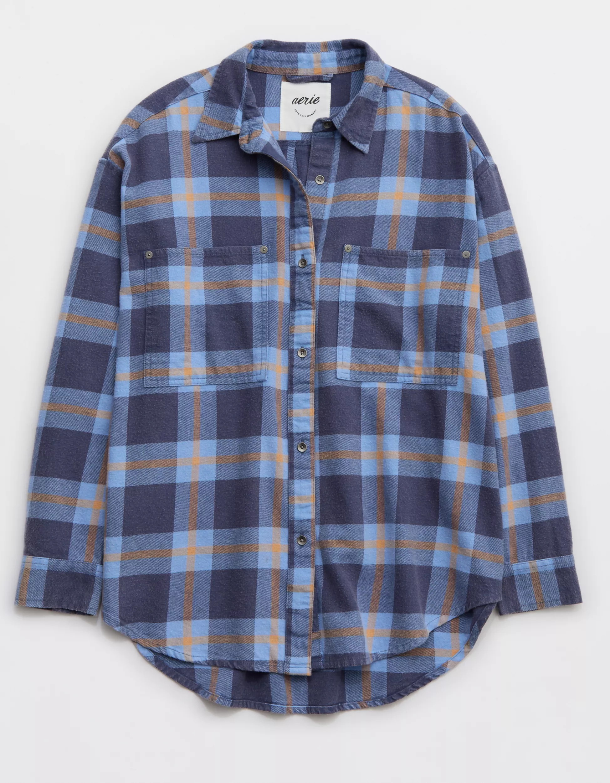 Aerie Anytime Fave Flannel Shirt | Aerie