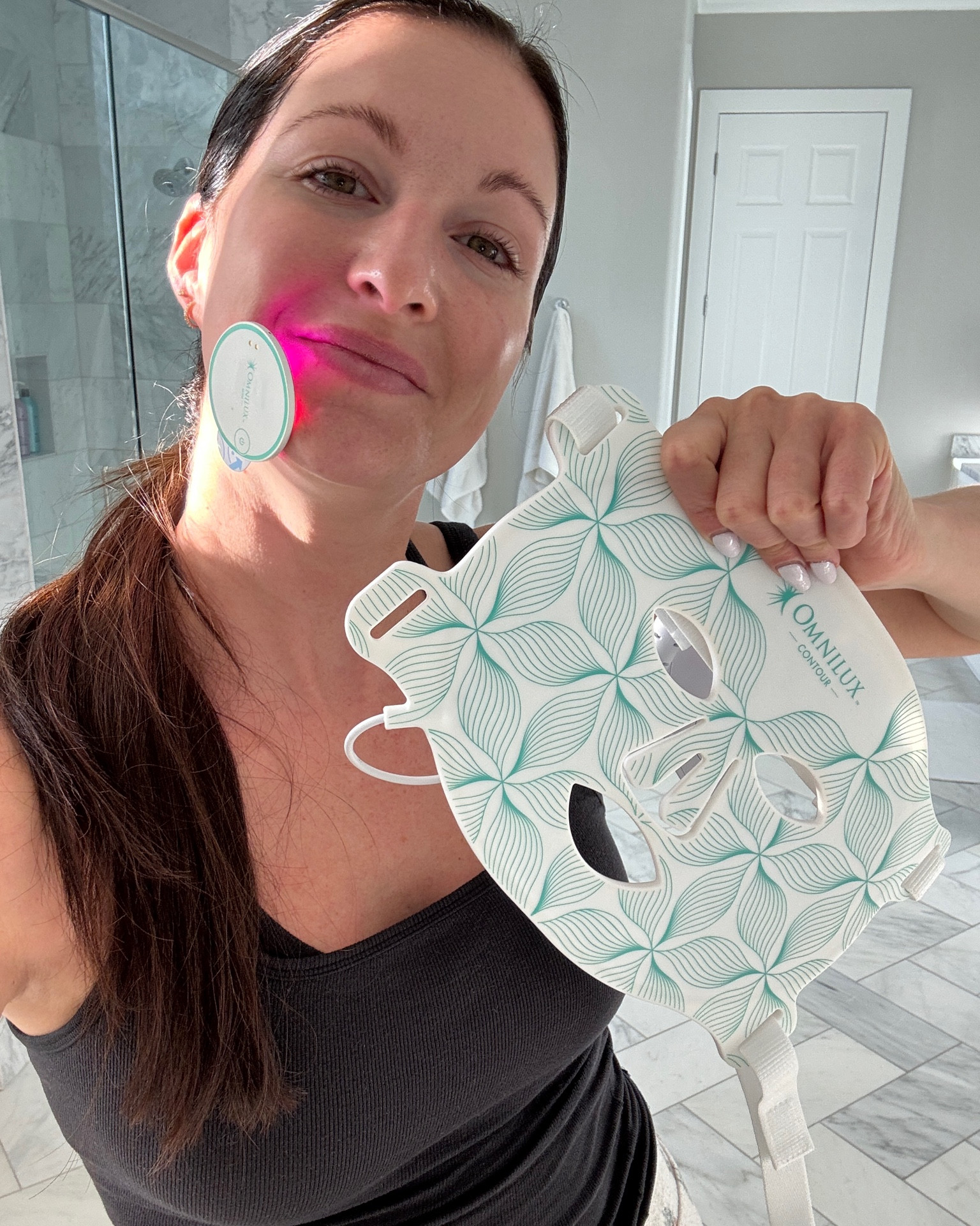 These are the two red light products I swear by to keep my complexion in check. It is dermatologist backed and can save so much money on treatments at a clinic/spa. I use the red and blue light spot treatment patch when I feel a zit coming on and it flattens it and basically takes it away after one or two treatments. The red light mask I use 4 times a week to help with collagen production and keep my skin looking full and young!

#skinproducts #omnilux #acne #acnetreatment #skintreatment #redlight #redlighttherapy