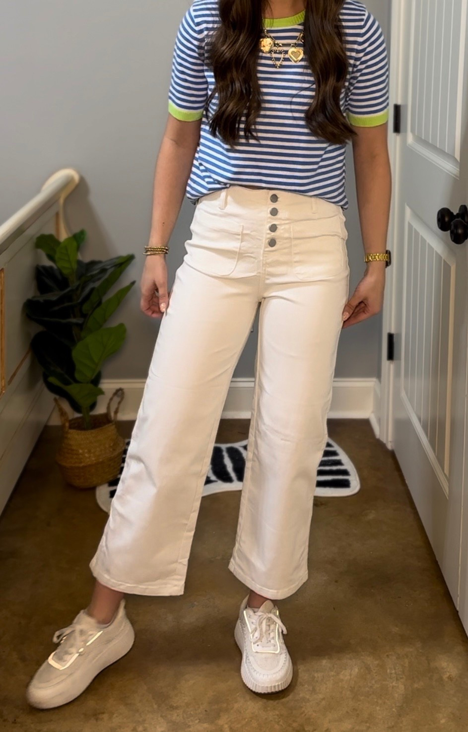 White denim that are stretchy and comfy😉 

#LTKWorkwear #LTKStyleTip #LTKFindsUnder50