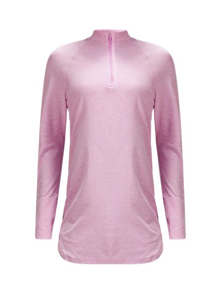 Swiftly Relaxed Long-Length Half Zip | Women's Long Sleeve Shirts | lululemon | Lululemon (US)