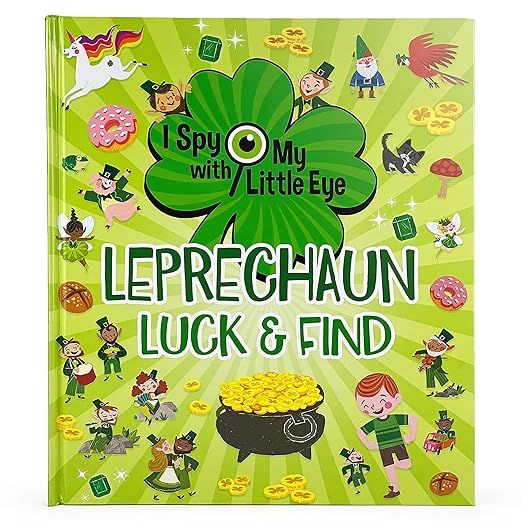 I Spy With My Little Eye Leprechaun Luck & Find - Kids Search, Find, and Seek Activity Book, Ages... | Amazon (US)