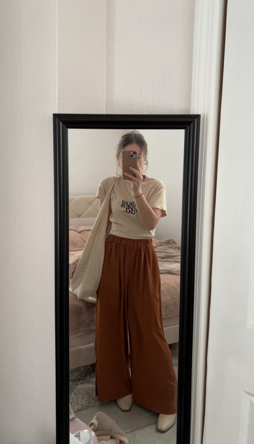 Casual spring outfit with a tshirt and wide leg pants combo🫶🏻

#LTKootd #LTKSeasonal