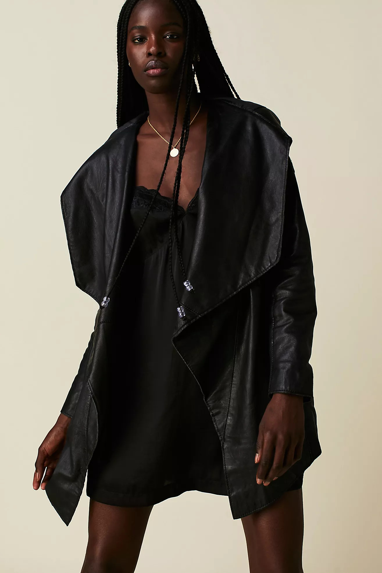 Mauritius Cleo Leather Parka | Free People (Global - UK&FR Excluded)