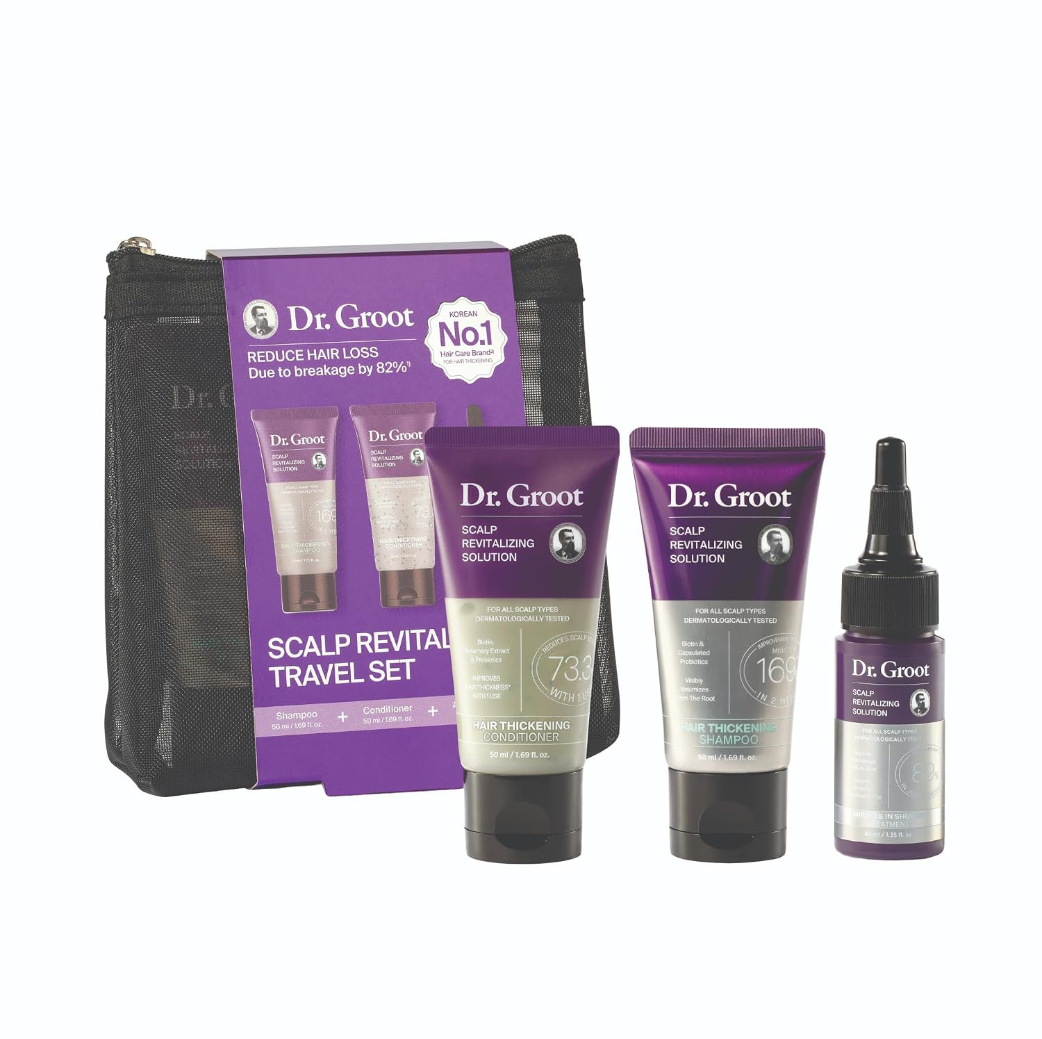 Dr. Groot Scalp Revitalizing Solution Travel Set | Amazon (US)