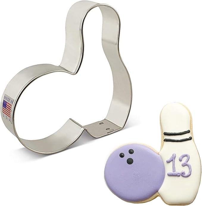 Ann Clark Cookie Cutters Bowling Pin Cookie Cutter, 3.5" | Amazon (US)