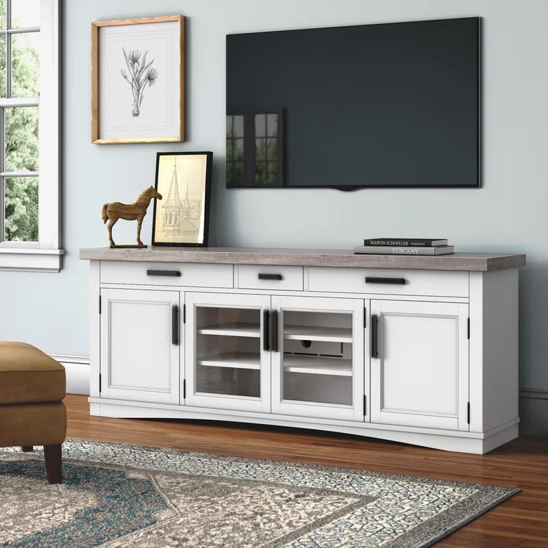 Abalone TV Stand for TVs up to 85" | Wayfair North America