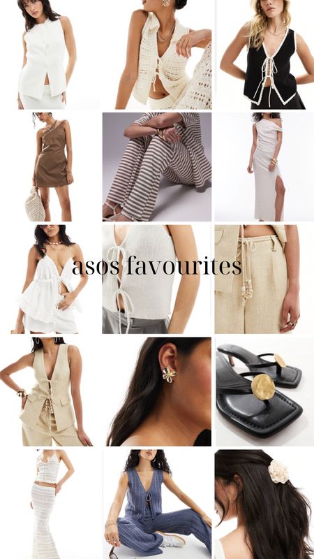 ASOS is really really gorg at the moment! So many lovely co ords and spring/ summer pieces! I’ve linked my faves below (to save you going through the website 😌) 

ASOS new in, summer outfits, summer co ords, linen sets 

#LTKstyletip #LTKsalealert #LTKSeasonal