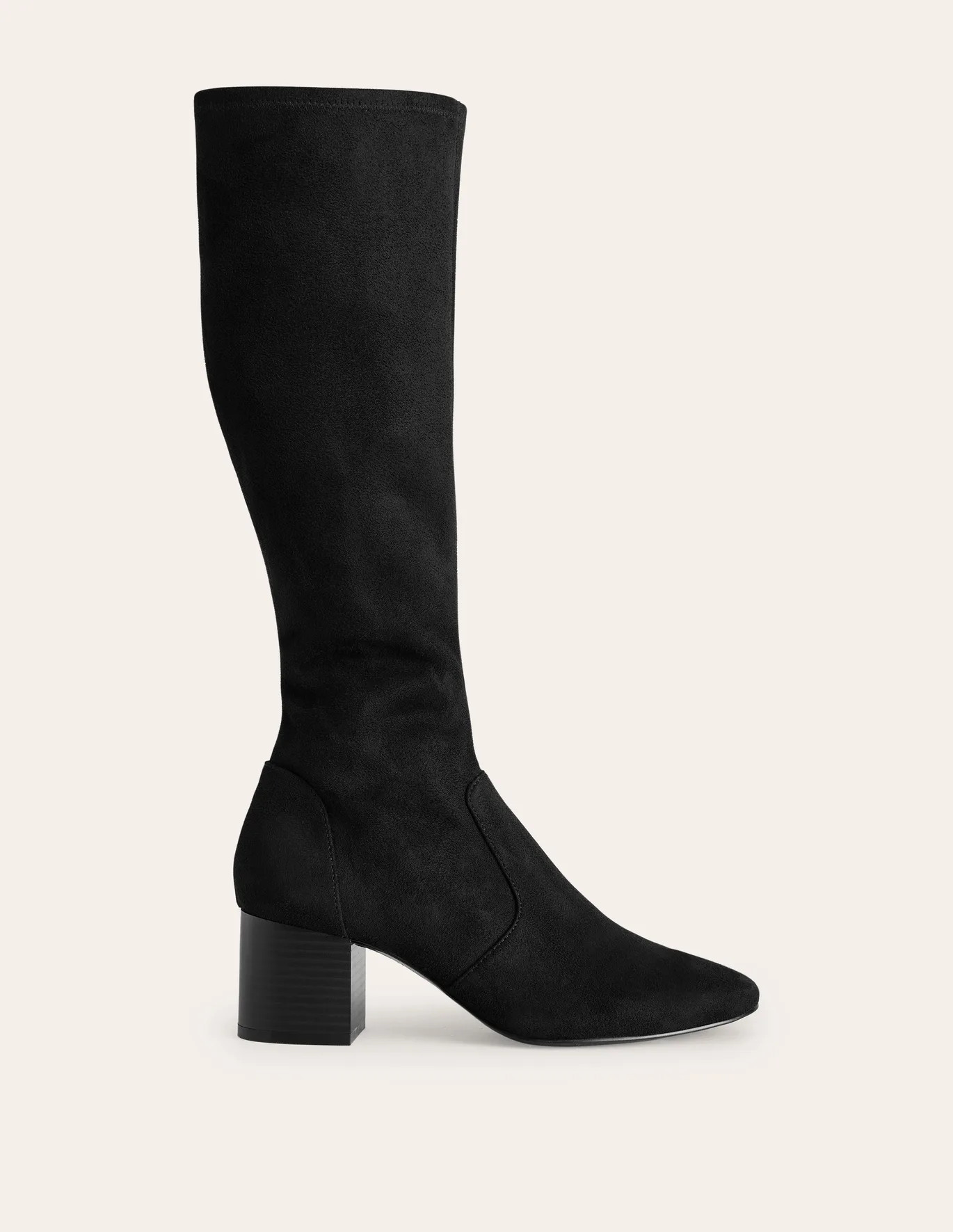 Heeled Stretch Knee Boots | Boden UK
