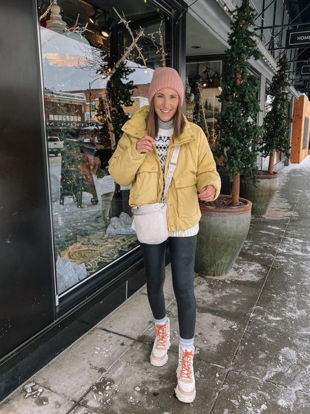 Hey winter, I’m over you👋🏻😘 bundled until further notice because I’m over the cold. These boots make the chilly weather a littleee better and are currently on sale. Shop them and the rest of my look in the @shop.ltk app or the link in my bio 

#LTKsalealert #LTKshoecrush #LTKstyletip