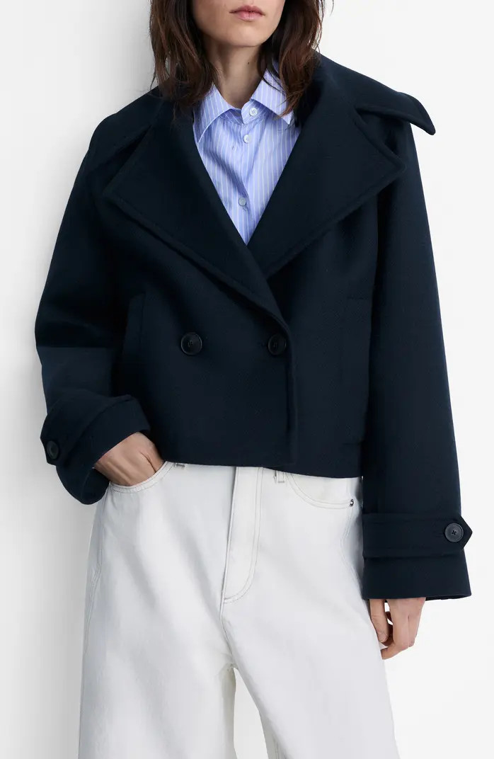 Wool Blend Crop Jacket | Nordstrom