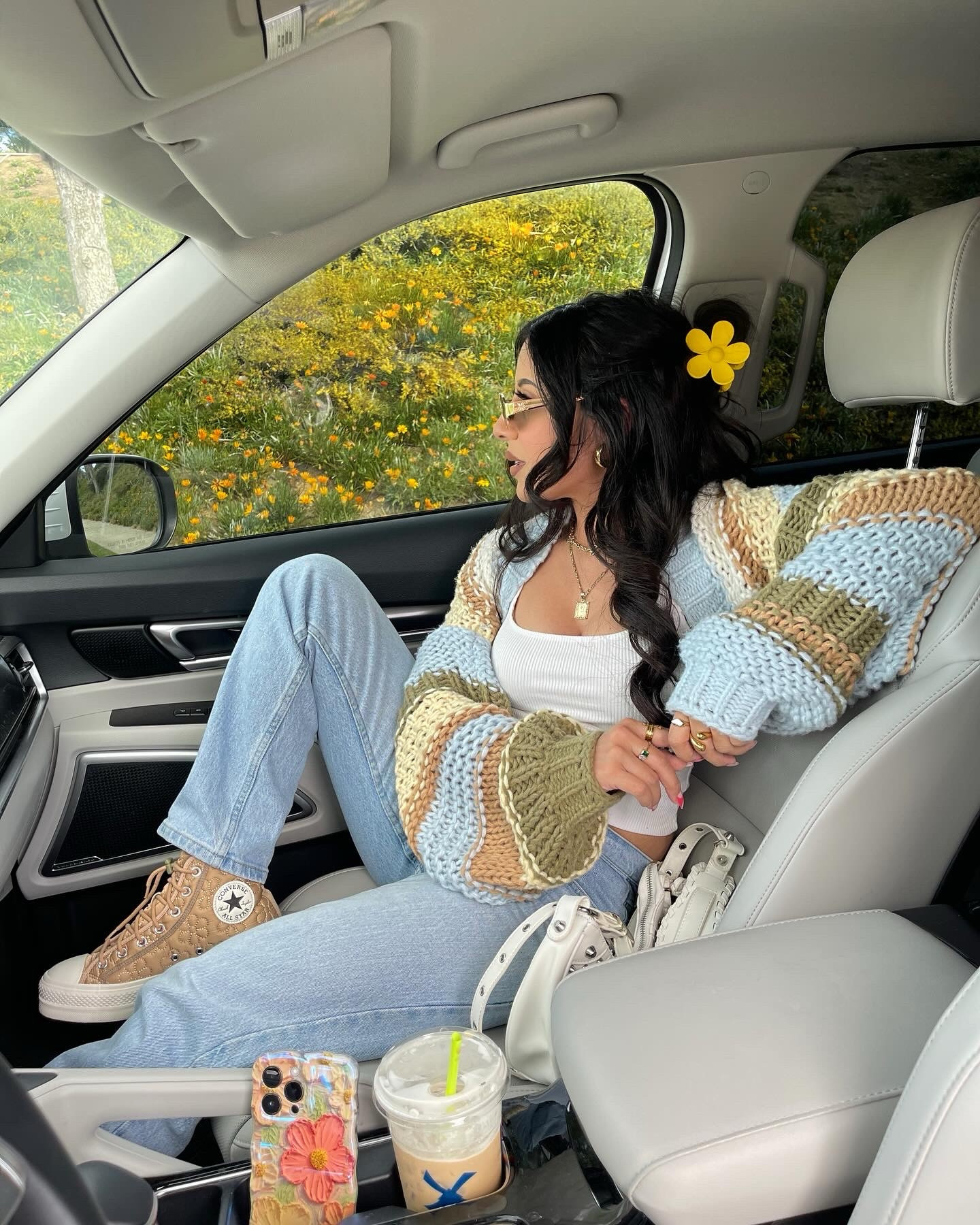 In full bloom🌼🩵🐠💛

#LTKfindsunder50 #LTKshoecrush #LTKstyletip
