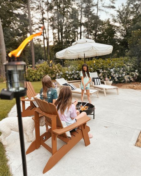 Lowe’s Home Improvement fire pit perfect for s’more’s, hot dogs, backyard Summer and Fall entertaining and family nights around the campfire 🔥 #lowes #lowespartner #ad #summer #fall #smores #firepit #campfire

#LTKSeasonal #LTKHome #LTKFamily