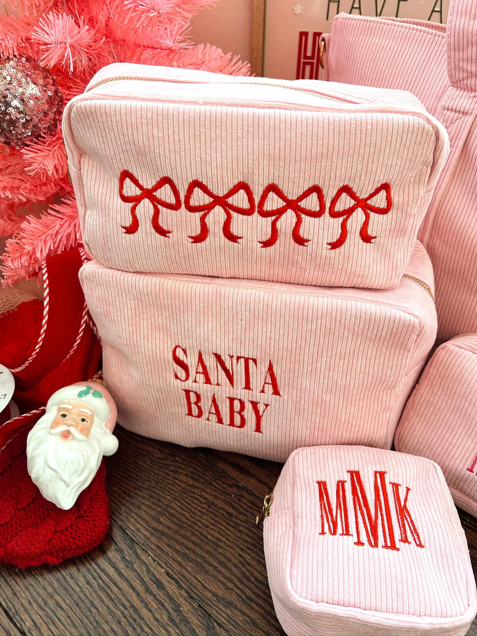 Corduroy Makeup Bag Collection | KenzKustomz