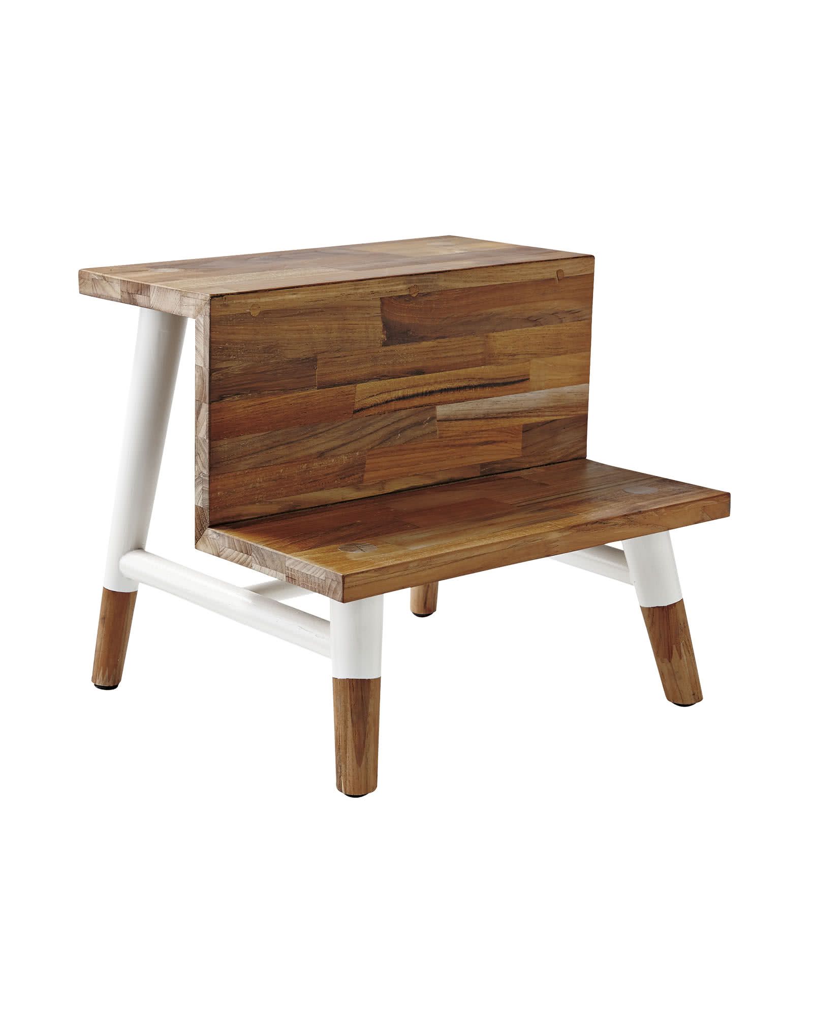 Teak Step Stool
        TB-ACC69-01 | Serena and Lily