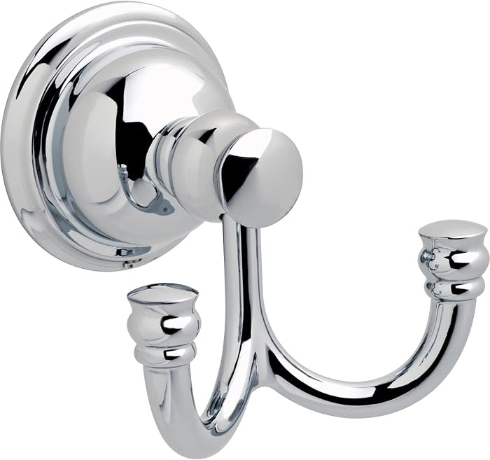 Delta Faucet AUB35-PC Aubrey Robe Hook, Chrome | Amazon (US)