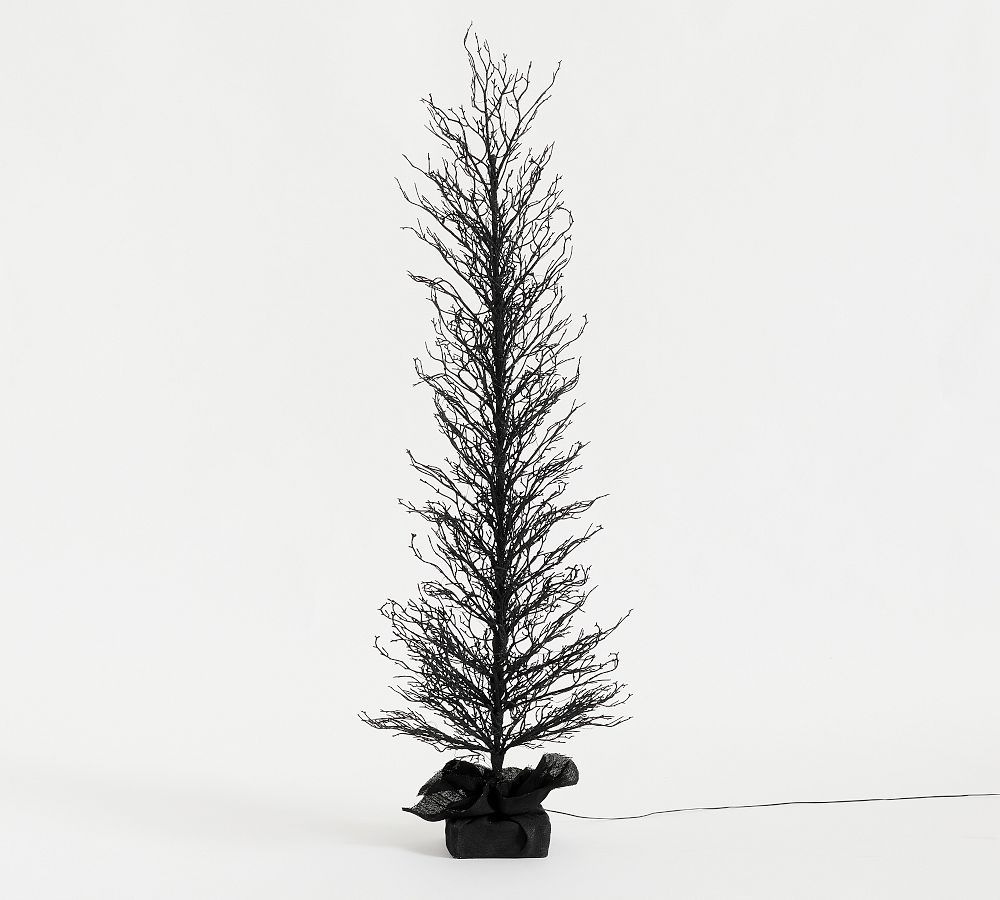 Twinkling Halloween Tree | Pottery Barn (US)