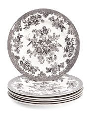Crafted In England 6pk Asiatic Dinner Plates | TJ Maxx