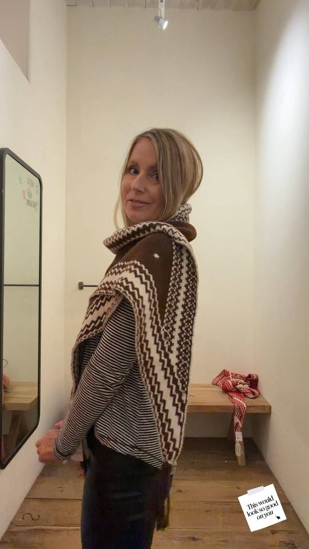 Cute and cozy shawl you can throw over a coat ! 

#LTKFindsUnder100 #LTKU #LTKHoliday