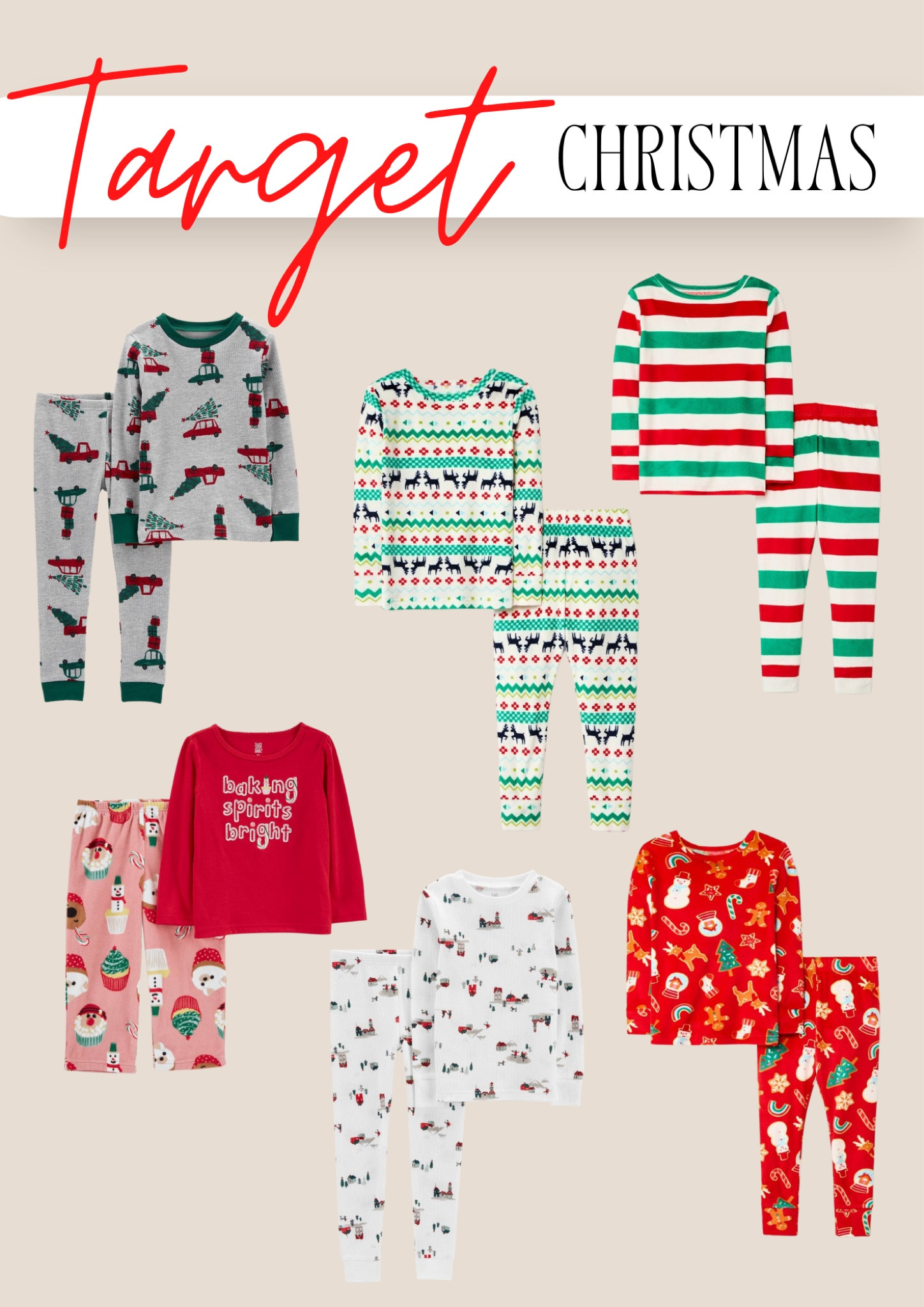 Adorable Christmas pajamas for kids! 

#LTKHoliday #LTKunder50 #LTKSeasonal