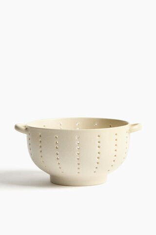 H & M - Reactive-Glaze Colander - Beige | H&M (US + CA)