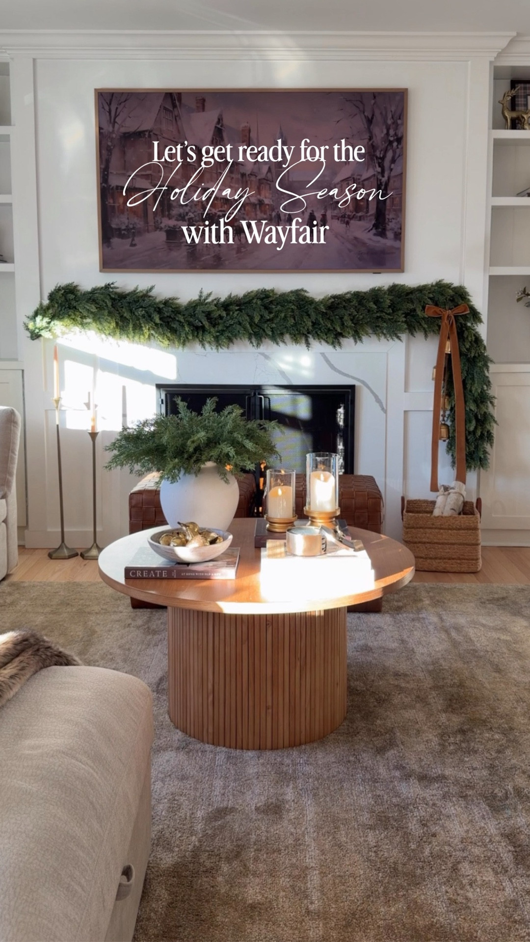 Our living room is officially holiday-ready ✨ And honestly… I don’t think it’s ever felt this cozy.

Everything is from @Wayfair, and it made the whole process so easy. Fast shipping, simple shopping, and all the right pieces that just fit our home and the season so perfectly. 🤎

I linked every item I used in this space so you can shop the exact look, along with a few similar options if you’re refreshing your living room too. 

#ad #Wayfair #WayfairPartner

#LTKHoliday #LTKHome #LTKSaleAlert