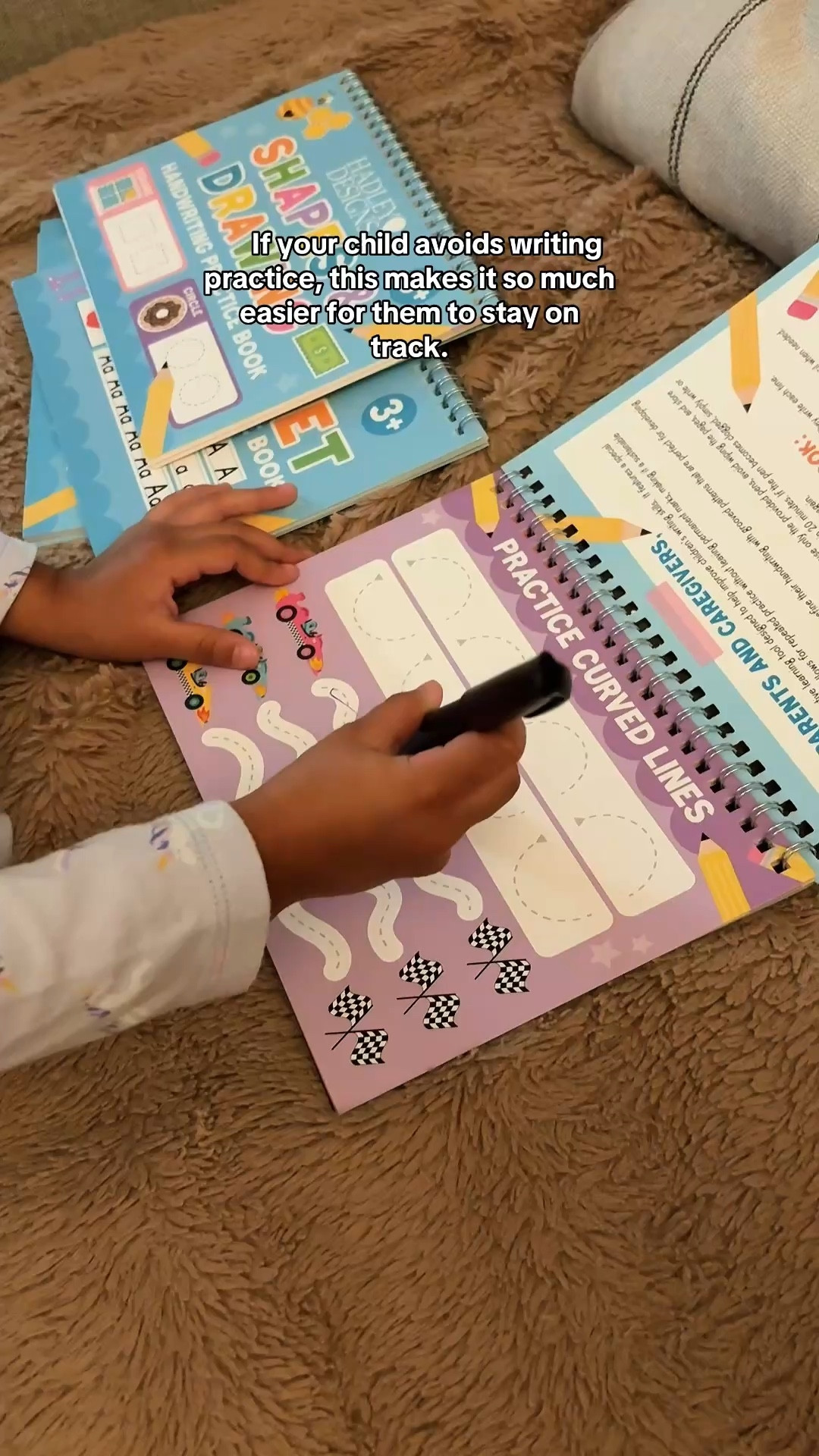 If your child is struggling with handwriting or just starting out, this grooved handwriting book makes practicing letters and numbers so much easier ✏️ Designed for little hands, it builds fine motor skills, boosts confidence, and helps your child feel ready for preschool or kindergarten, all while keeping learning fun and frustration-free.

#LTKmomlife #LTKKids #LTKdayinmylife