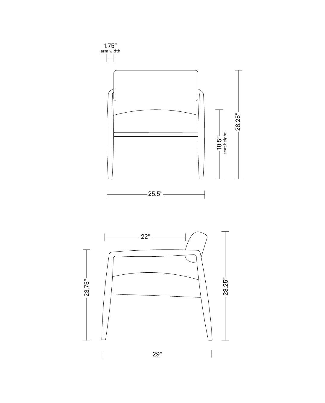 Gwen Accent Chair | Interior Define