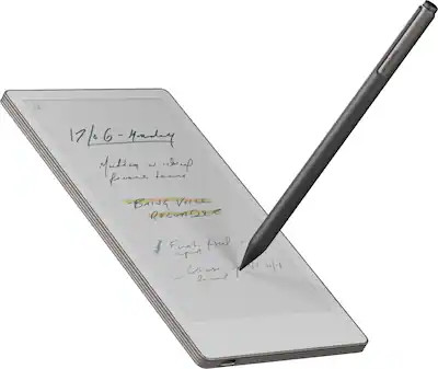 reMarkable - Paper Pro Move - 7.3" Paper Tablet with Marker Plus - Silver | Best Buy U.S.