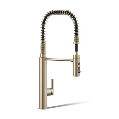 Purist® Pull Down Single Handle Kitchen Faucet | Wayfair North America