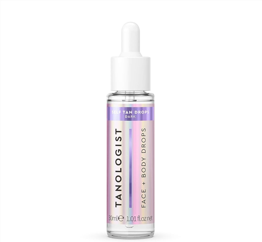 Tanologist Face and Body Self Tan Drops, Dark - Bronzing Drops - Illuminating Self Tanning Drops,... | Amazon (US)