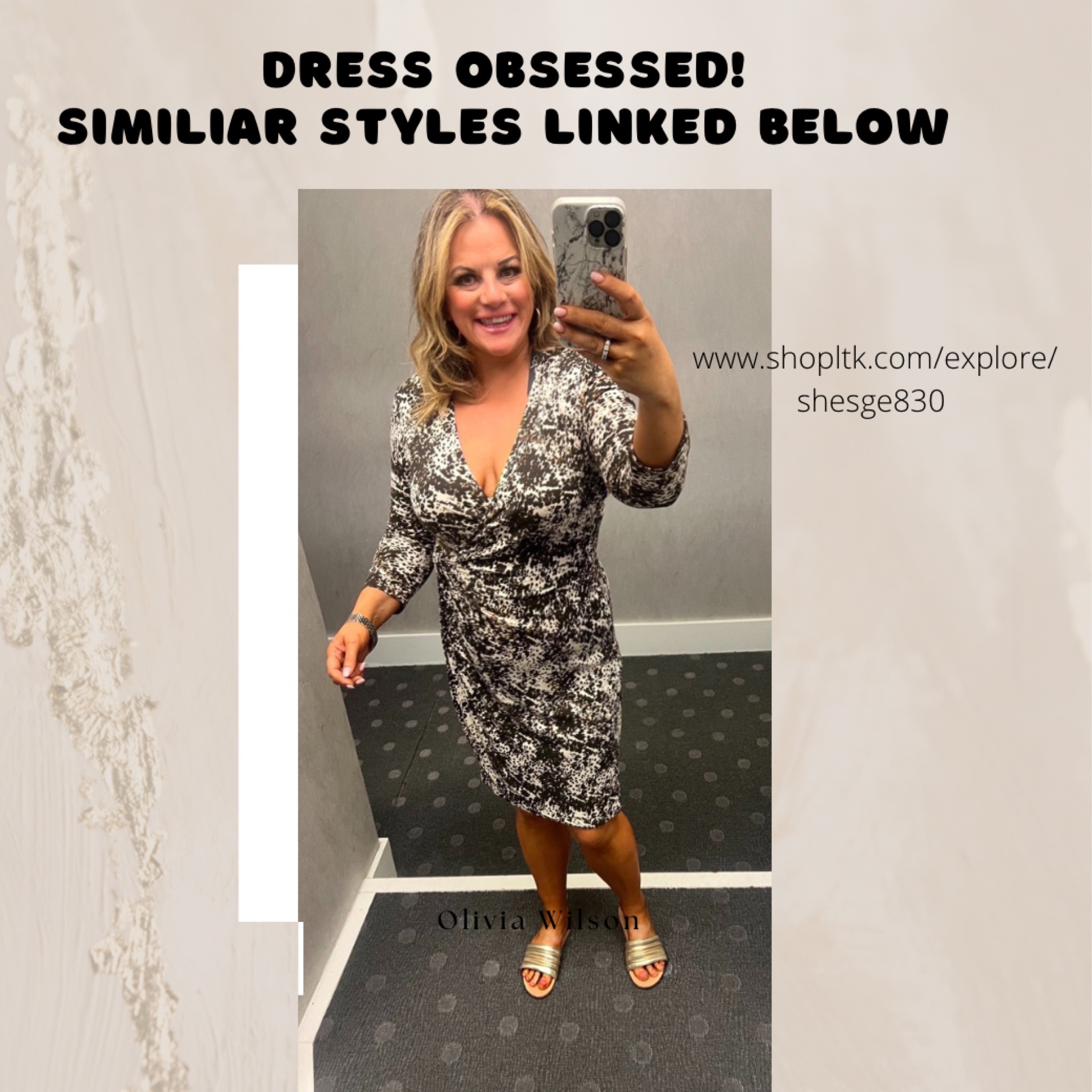 This dress has gotten my  nothing but compliments it’s so soft and comfortable, yet insanely flattering! Perfect for a nice fall date night 💛.
Similar styles linked.
#LTKSale 

#LTKstyletip #LTKunder50 #LTKSeasonal
