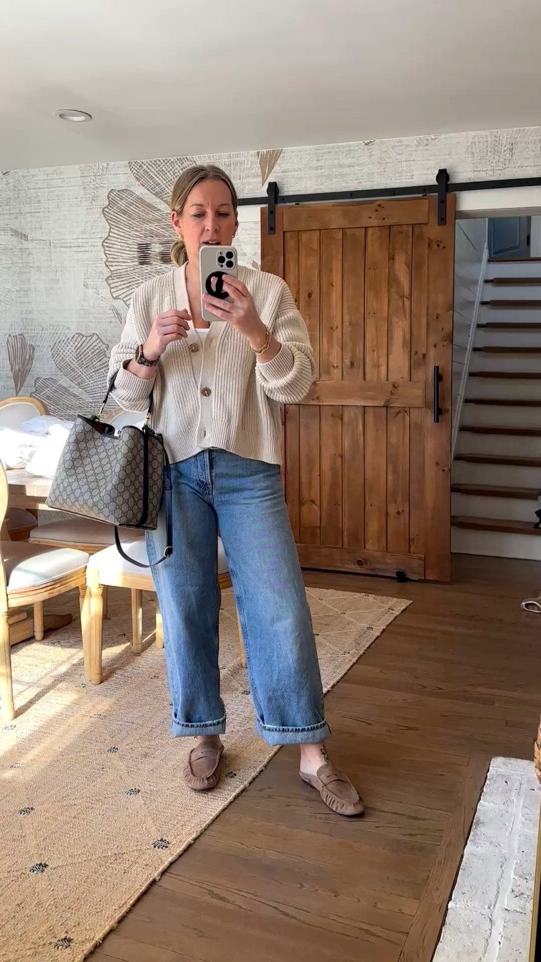 Come with me to hair my hair did!! 
Medium tops and tts 29 bottoms. You guys, these shoes!!!!! Literally identical to the YSL ones!! So comfy too! 

#LTKdayinmylife #LTKmorningroutine #LTKootd