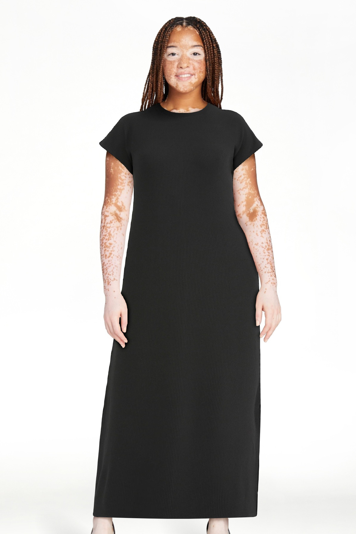 Time and Tru Women's Rib Maxi Dress, Sizes XS-XXXL | Walmart (US)